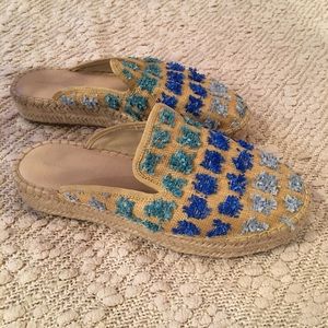 Nordstrom’s Treasure and Bond Burlap Mule